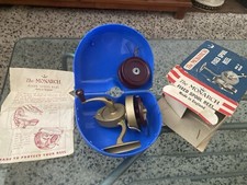 vintage fixed spool fishing reels