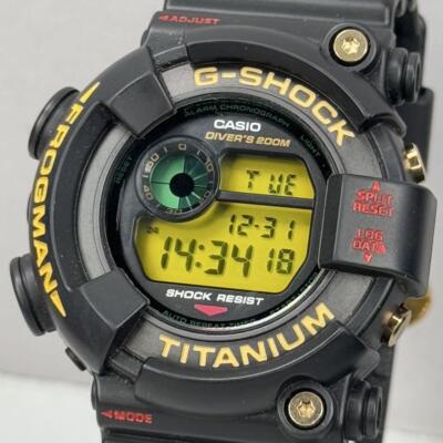 未使用‼️G-SHOCK 7th FROGMAN DW-8201NT-1JR CASIO G-SHOCK DW-8201NT-1JR Frogman Diver's 7th Watch Black