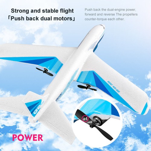 RC Airplane Remote Control Plane EPP Foam 2.4 Ghz Glider Model Aircraft Kid Gift - Picture 68 of 211