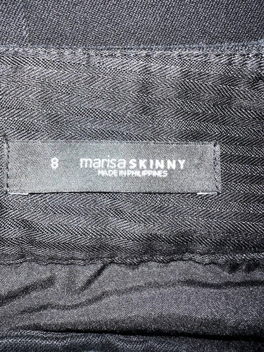 Ann Taylor Loft Pants Women’s Sz 8 Skinny Black Marisa Polyester Blend - Bild 4 von 13