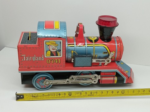 Juguete de colección Tin Fairyland Loco, Daiya, hecho en Japón - Imagen 9 de 20
