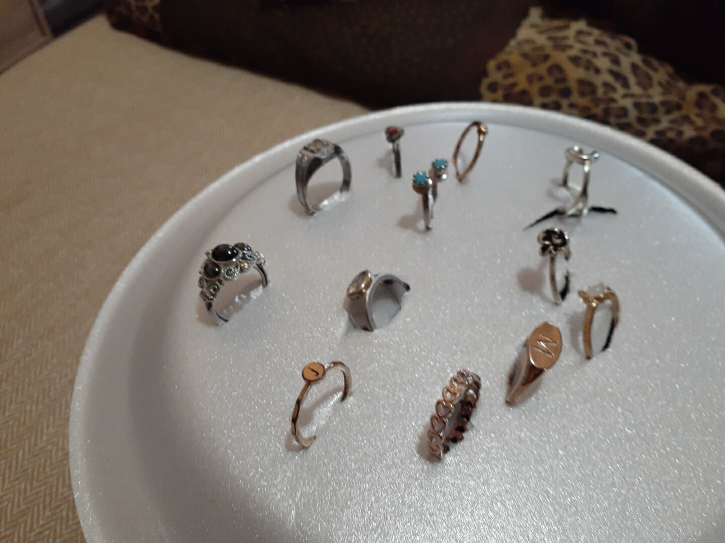Vintage costume Jewelry Ring Lot eBay