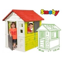 CASA CASETTA GIOCO BAMBINI DAI 2 ANNI IN SU PER INTERNO ED ESTERNO -SMOBY NATURA