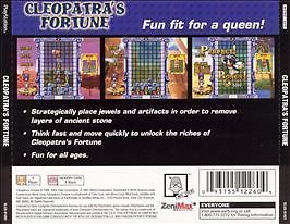 Cleopatra's Fortune (Sony PlayStation 1, 2003)