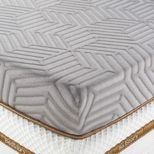 Memory Foam Mattress Topper Gel Bamboo Charcoal Infused Matress Pad 2 3 4 Inch