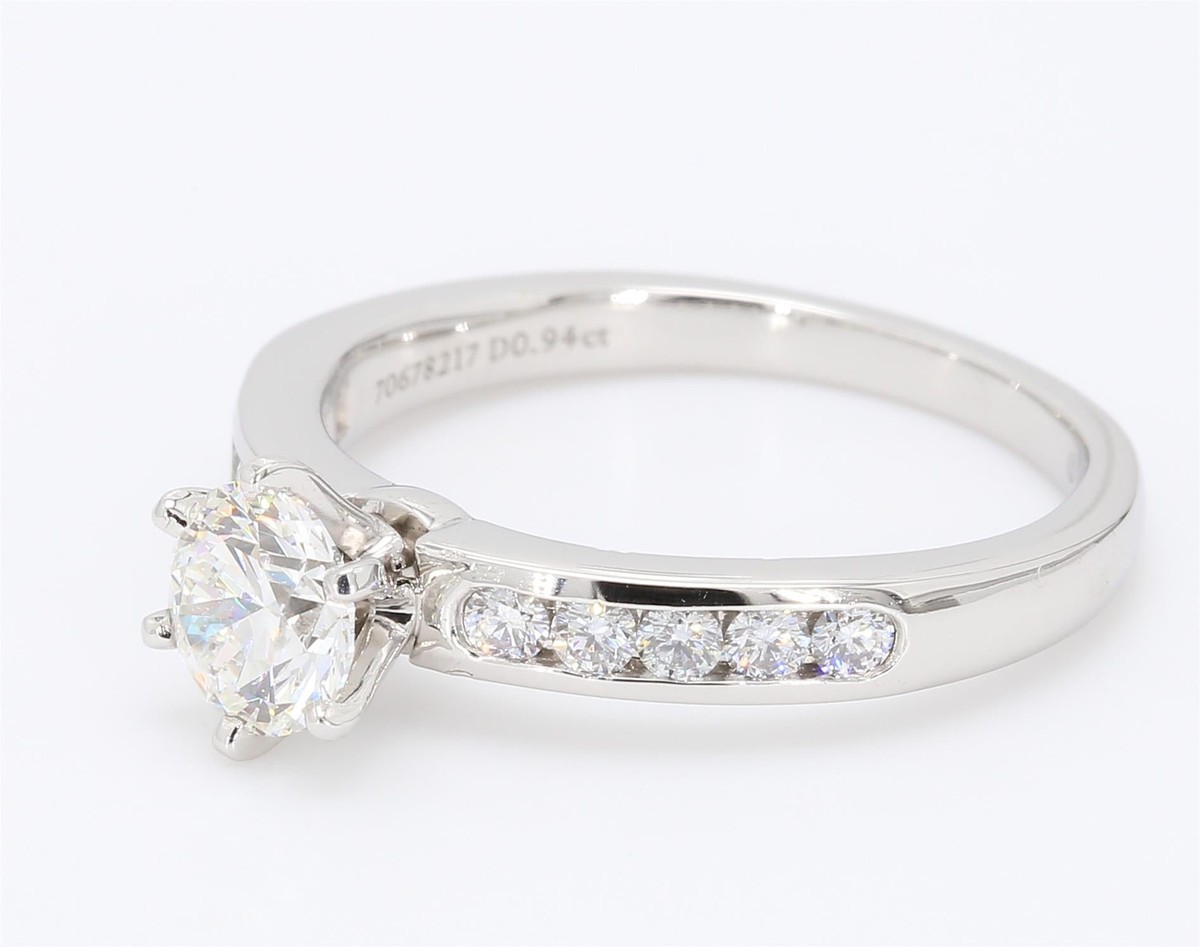Tiffany & Co. ダイヤモンドリング Tiffany & Co.. 0.94 Carat G-VS1 Platinum Engagement Ring Diamond