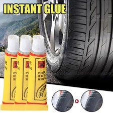 3  Rubber Solution Cement Puncture Glue Repair Tyre Bike Bicycles Hole Tire Glue