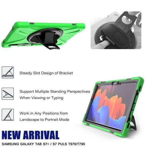 Kids Rugged Shockproof Case Cover For Samsung Galaxy Tab S6 Lite S8 S7 11 12.4" - Picture 30 of 105