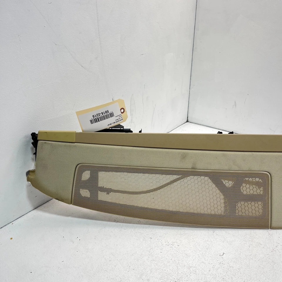 AUDI A8 QUATTRO L 2011-2018 MALETERO PLATAFORMA ESTANTE PAQUETE BANDEJA EMBELLECEDOR CUBIERTA OEM BEIGE Foto 3 de 4