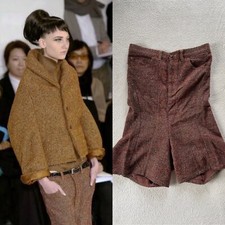 Junya Watanabe Comme des Garcons Sarueru Hip hung Tweed Pants Runway AD2004
