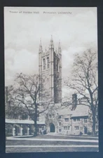 Tower of Holder Hall Princeton University Princeton NJ Albertype Postcard
