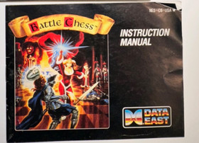 Battle Chess  Manual NES Nintendo Instruction Booklet Authentic