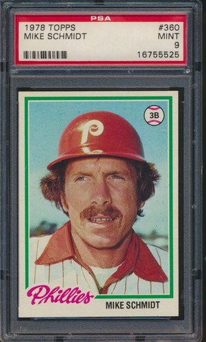 1974 TOPPS BASEBALL Mike Schmidt #283..2Ème Année..hofer..sharp !! Wow