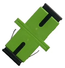 Ultra Spec Cables Fiber Optic Adapter SC-SC Singlemode Simplex APC