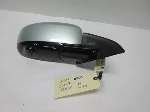 2013-2017 Infiniti QX60 Right Passenger Side Mirror W/ Camera Moonbow Blue