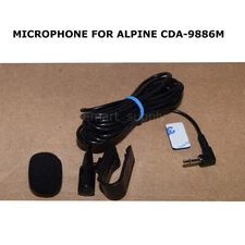 NEW MICROPHONE FOR ALPINE CDA-9886M CDA9886M FREE FAST SHIPPING 