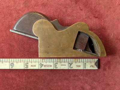 Vintage Messing Bullnose Hobel (H)