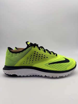 Nike FS Lite Run 2 Women's Running Shoe Volt Yellow Black Size 7