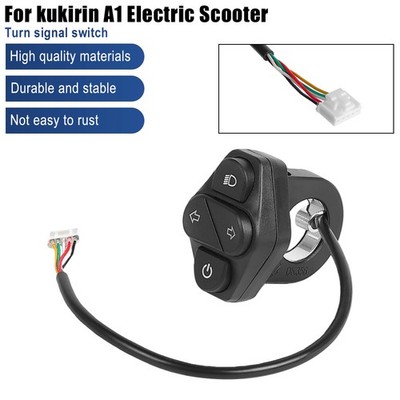 Headlight Turn Signal Switch For Kukirin A1 Electric Scooter Parts