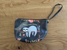 Sloth Cosmetics Bag Follow Your Dreams Purse