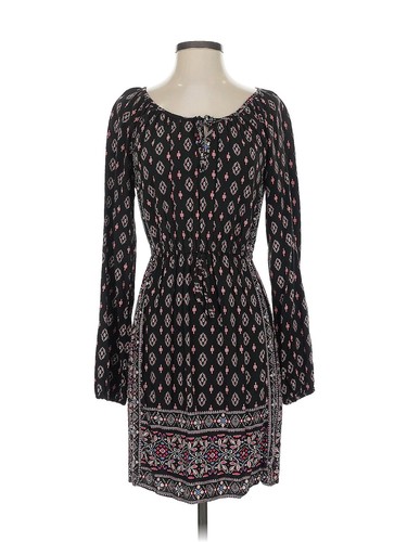American Rag Cie Women Black Casual Dress S