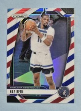 PANINI PRIZM 2024-25 Naz Reid #176 Minnesota Timberwolves Red White Blue NBA