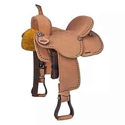 Barrel Racing Leather Western Handmade Horse Saddle Tooled Trail Tack Equestrian