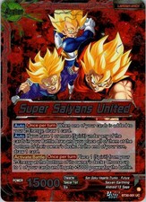 Son Goku, Vegeta, & Trunks // Super Saiyans United [SLR Foil] BT30