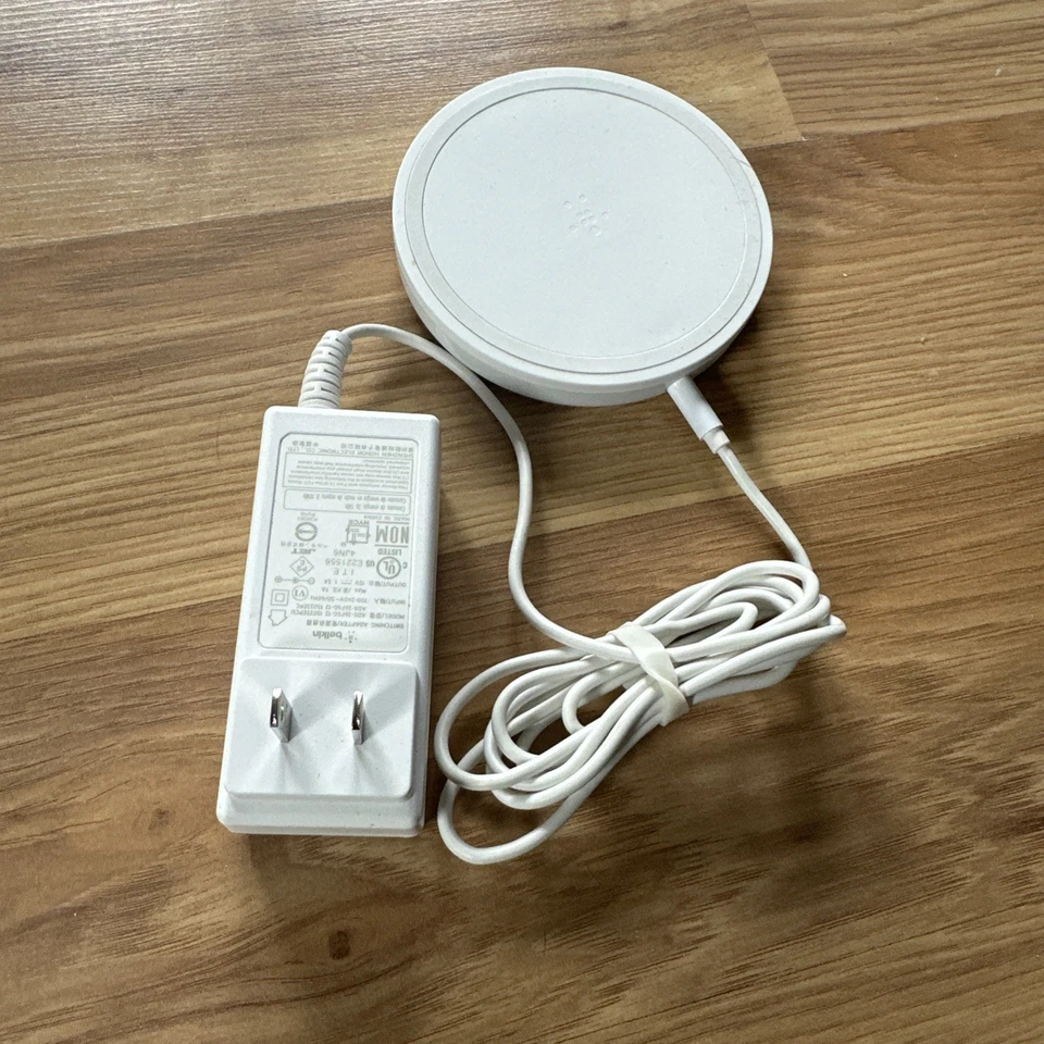 Almohadilla de Carga Inalámbrica Belkin Qi2 15W Blanca Compatible con MagSafe Foto 4 de 4