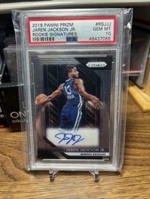 2018-19 Panini Prizm - Rookie Signatures Jaren Jackson Jr. #RS-JJJ PSA 10