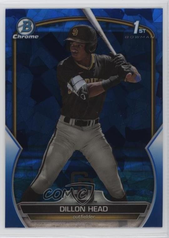 2023 Bowman Chrome Draft Sapphire Edition Dillon Head #BDC-7 uk2