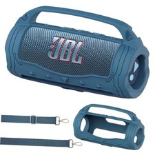 Silicone Cover Case for JBL Flip 7 Portable Speaker, Accessories for JBL Blue