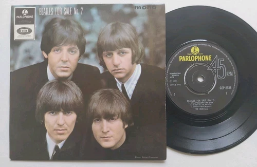 BEATLES FOR SALE NO 2 REISSUE PRESSING 7" VINYL EP Ex+ /NR MINT