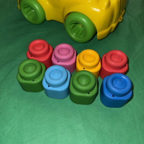 Clementoni Peppa Pig Clemmy Bus Vehicle Playset & Soft Building Blocks / Bricks - Picture 2 of 13