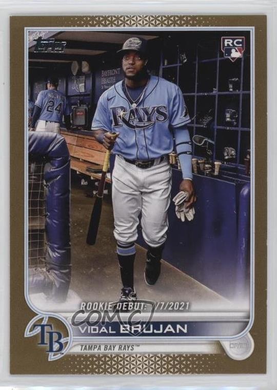 2022 Topps Update Gold 797/2022 Vidal Brujan #US8 10u3