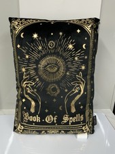 Halloween Cushion Book Of Spells Witchy Tarot Tk Maxx Rachel Zoe 14”x20” NEW