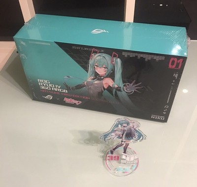 ASUS ROG RYUO IV 360 ARGB Hatsune Miku Edition Liquid Cooler radiator！
