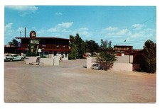 VINTAGE POSTCARD   CIRCLE MOTEL & COFFEE SHOP   LUBBOCK TEXAS