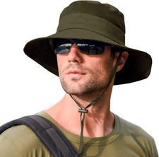 Sun Hats for Men Women Fishing Hat UPF 50 Breathable Wide Brim Summer UV Protec
