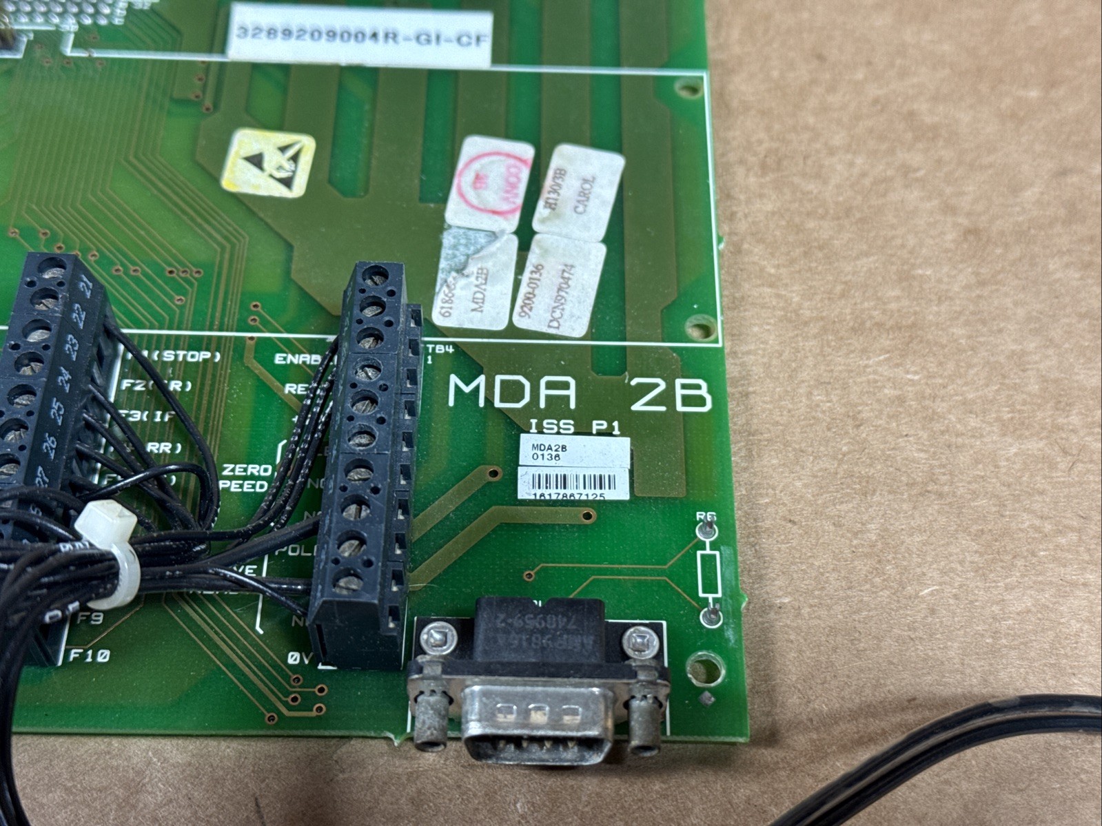 Emerson Control Techniques MDA-2 7004-0050 Board Mentor PCB 70040050 MDA2B