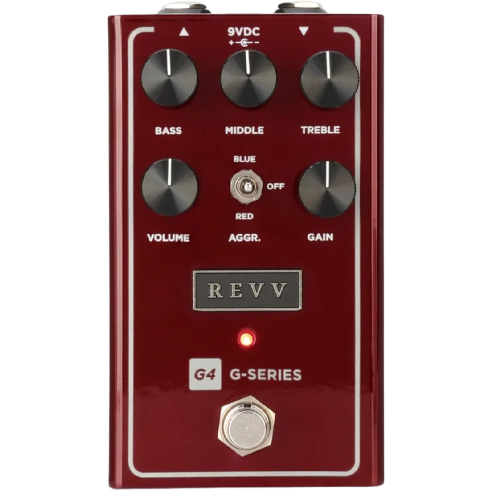 Педаль предусилителя Revv G4 V2/Овердрайва/эффектов дисторшна