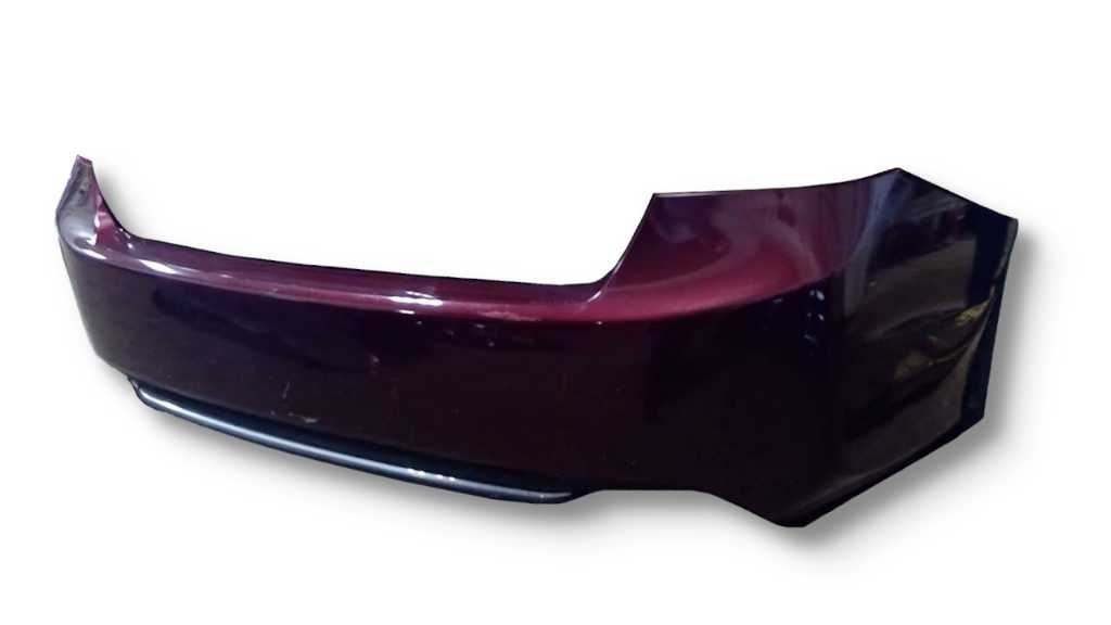 Red R548PX Rear Bumper Sedan Sport Dual Exhaust Fits 13-15 ACCORD
