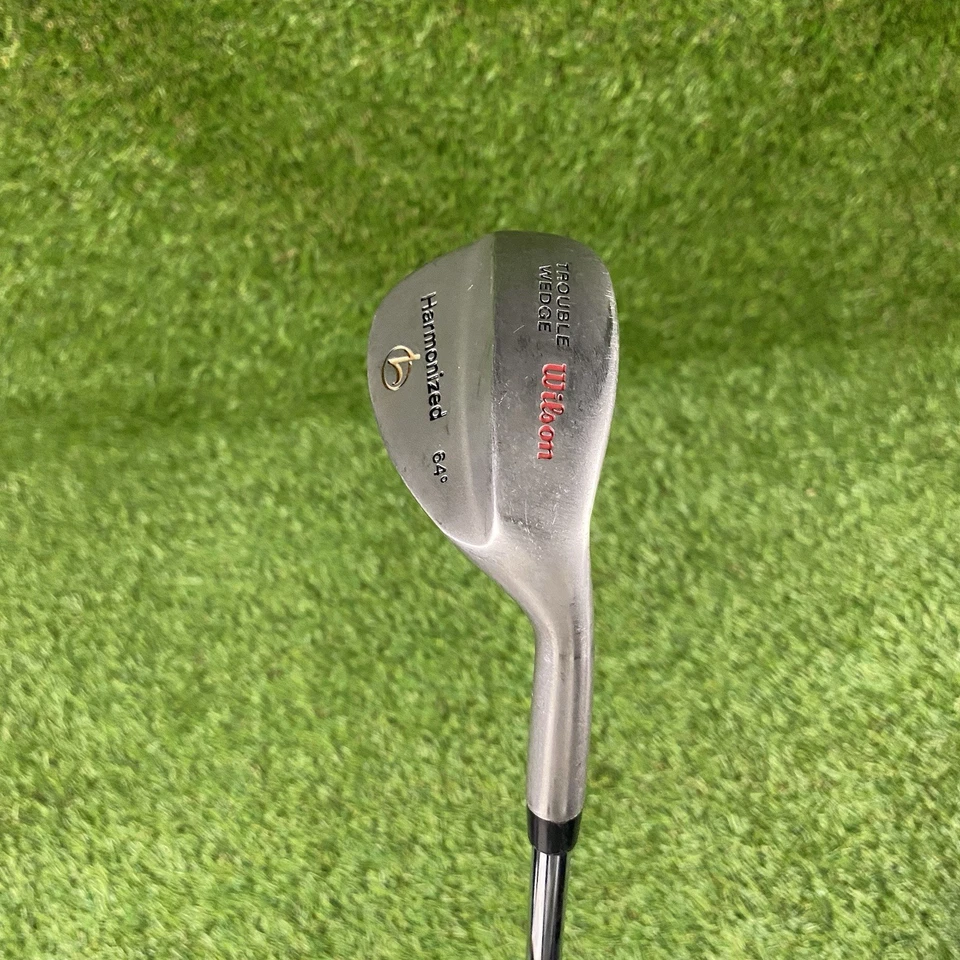 Wilson Harmonized 64° Trouble Wedge High Lob Wedge ⛳️ Eje de acero 35" diestro Foto 4 de 4