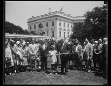 Photo:Washington D.C. Herbert Hoover White House Group 1929