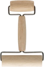 Mrs. Anderson’S Baking Double Dough Roller, Includes 4.125 and 2.375-Inch Wide C