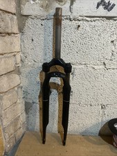 Suntour MLO 700c Q/R V-Brake Suspension Fork 85mm Travel Lockout 1 1/8 Steerer