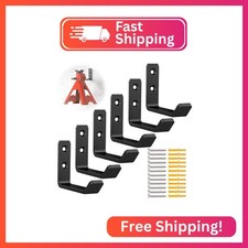 lcusepu 6 Pack Jack Stands Wall Mount Organizer, Car Jack Stand Wall Hooks for H