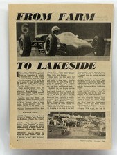 Original Article Vintage Johnson 1964 2 Pages Only Magazine Modern Motor