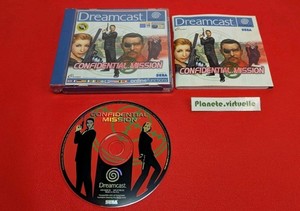 Confidential Mission – Sega Dreamcast | Version complète PAL Confidential Mission – Sega Dreamcast | Version complète PAL
