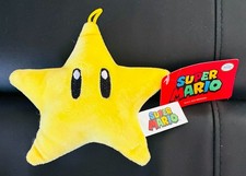 New Super Mario Super Star Stuffed Toy W/ Tags